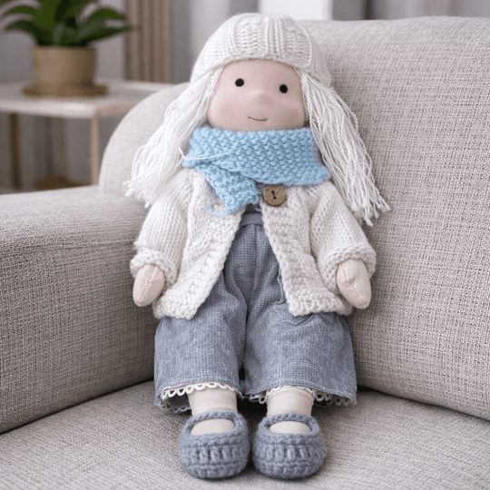 Poupée Waldorf Fait Main Pour Enfants Inspirant L'Imagination 2