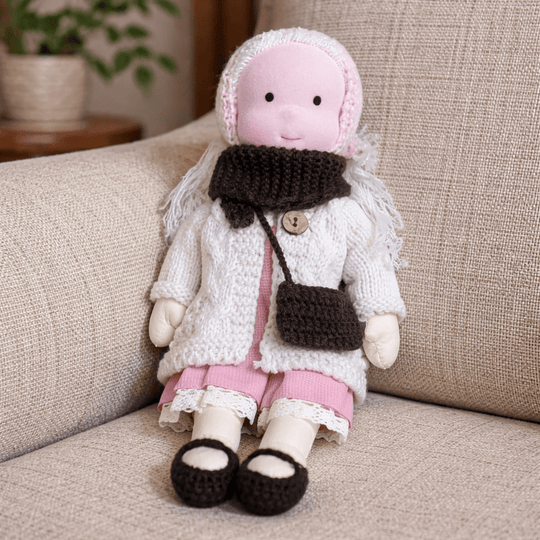 Poupée Waldorf Fait Main Pour Enfants Inspirant L'Imagination 23