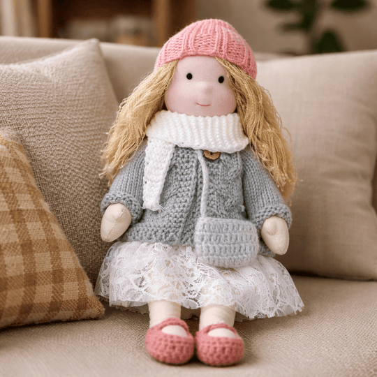 Poupée Waldorf Fait Main Pour Enfants Inspirant L'Imagination 24