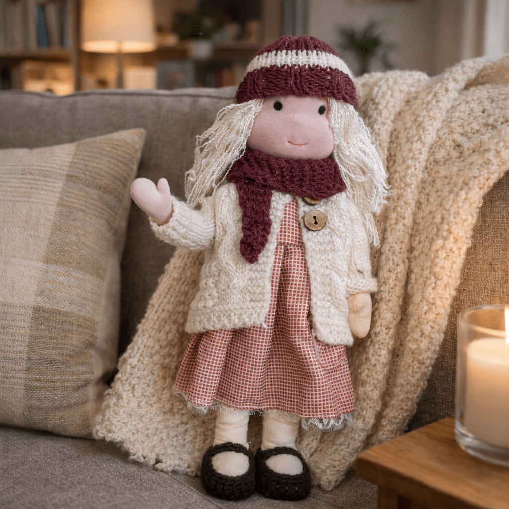 Poupée Waldorf Fait Main Pour Enfants Inspirant L'Imagination 25