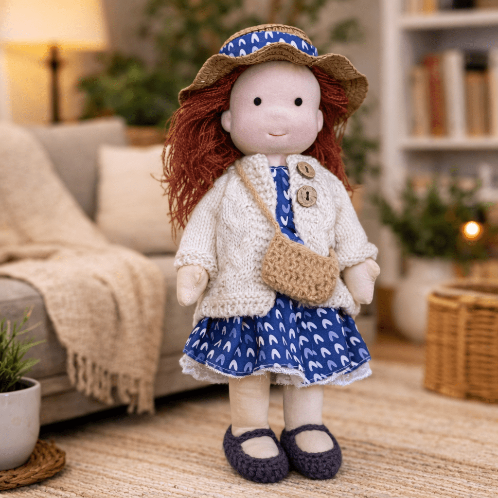 Poupée Waldorf Fait Main Pour Enfants Inspirant L'Imagination 26