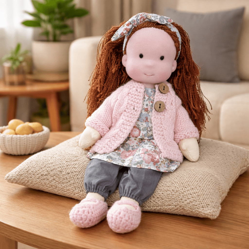 Poupée Waldorf Fait Main Pour Enfants Inspirant L'Imagination 27