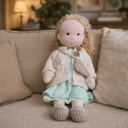 Poupée Waldorf Fait Main Pour Enfants Inspirant L'Imagination 28