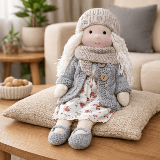 Poupée Waldorf Fait Main Pour Enfants Inspirant L'Imagination 29