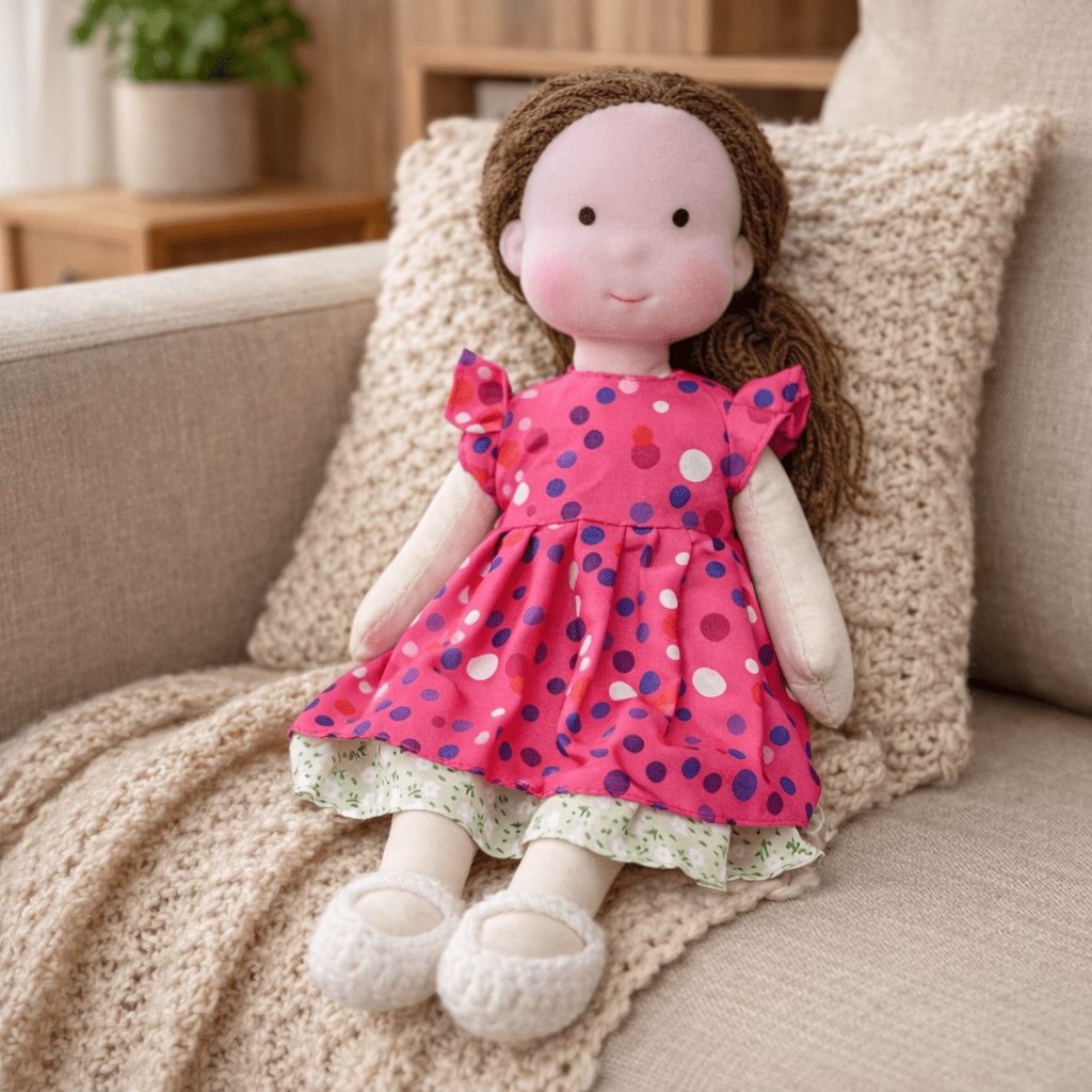 Poupée Waldorf Fait Main Pour Enfants Inspirant L'Imagination 31