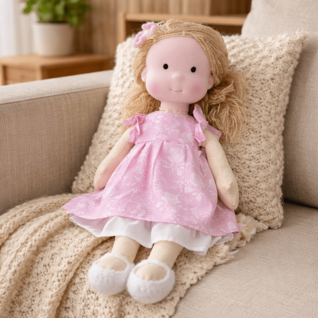 Poupée Waldorf Fait Main Pour Enfants Inspirant L'Imagination 34