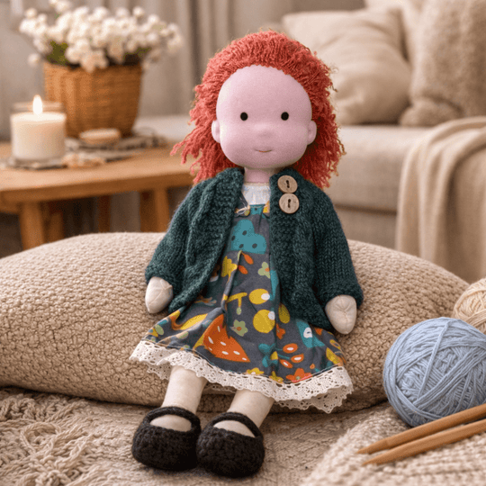 Poupée Waldorf Fait Main Pour Enfants Inspirant L'Imagination 36
