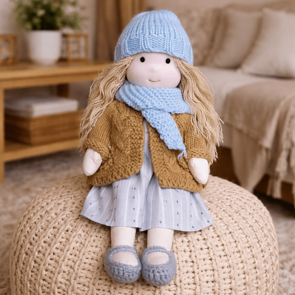 Poupée Waldorf Fait Main Pour Enfants Inspirant L'Imagination 4