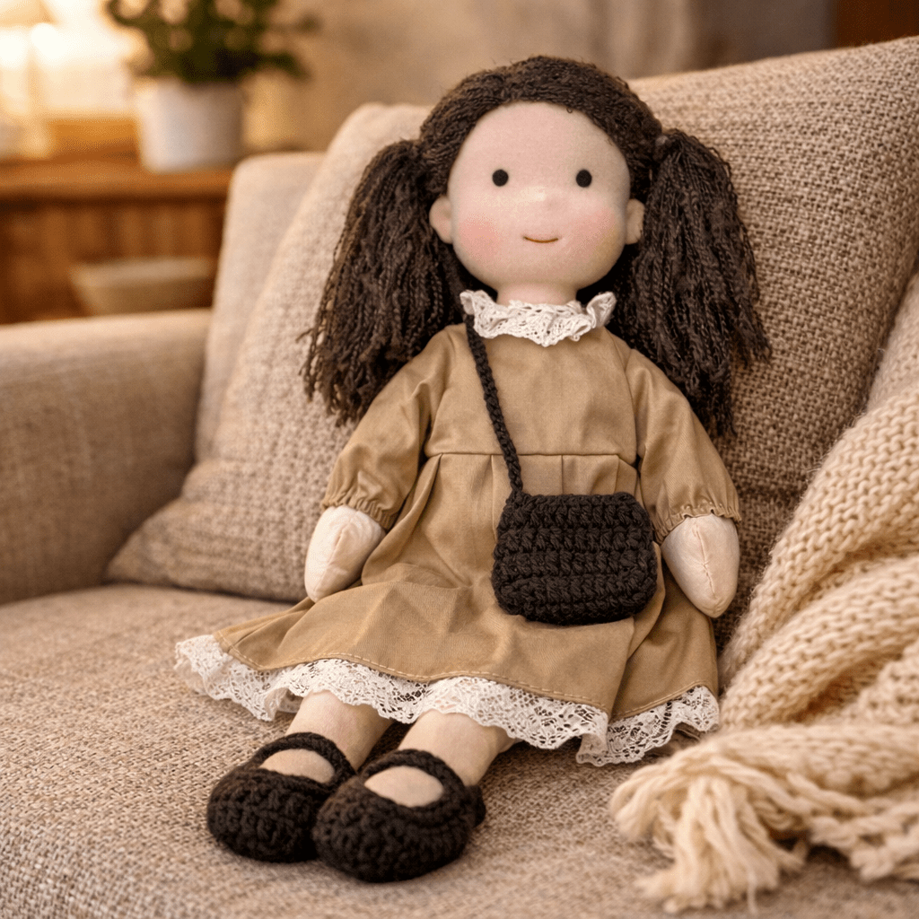 Poupée Waldorf Fait Main Pour Enfants Inspirant L'Imagination 8