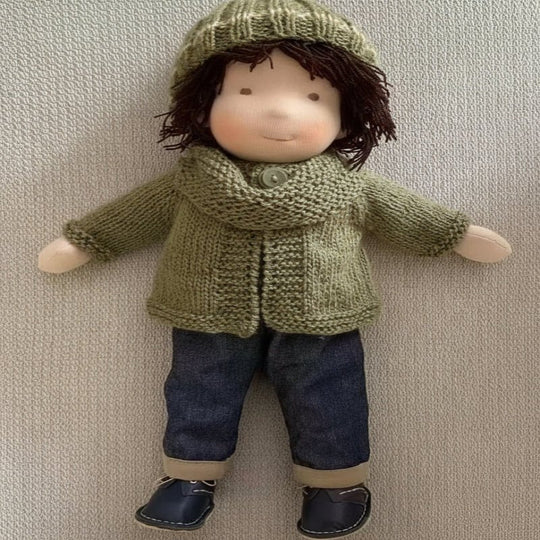 Poupée Waldorf pour Enfants 30 cm 7
