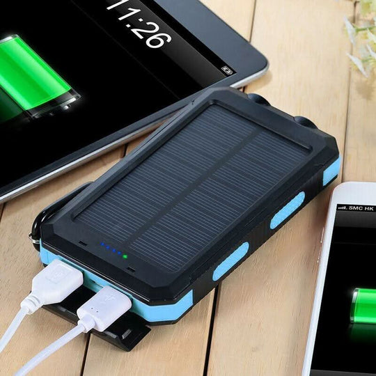 Power Bank Solaire Étanche 30 000 mAh 1