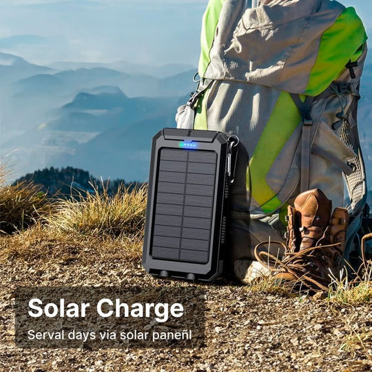 Power Bank Solaire Étanche 30 000 mAh 7