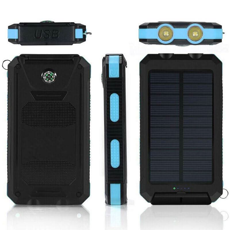 Power Bank Solaire Étanche 30 000 mAh 9