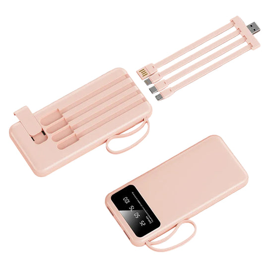 Powerbank Multifonction avec Câbles Intégrés pour Homme et Femme 0