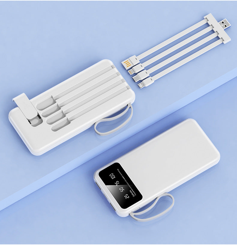 Powerbank Multifonction avec Câbles Intégrés pour Homme et Femme 1