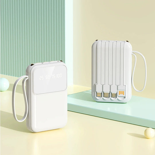 Powerbank Portable avec Affichage Numérique et Multiples Connexions 2