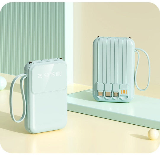 Powerbank Portable avec Affichage Numérique et Multiples Connexions 5