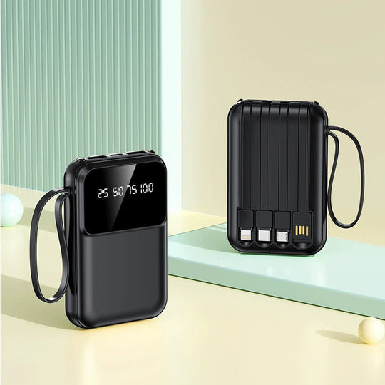 Powerbank Portable avec Affichage Numérique et Multiples Connexions 6