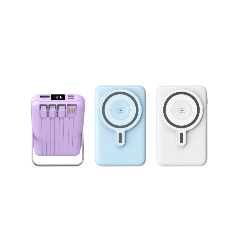 Powerbank Portable avec Charge MagSafe et Ports USB Multiples 1