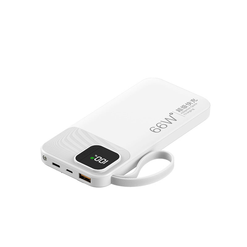 Powerbank Portable avec Écran LED et Charge Rapide 66W 1