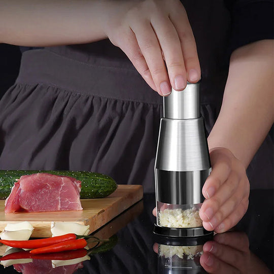 Presse-Ail Multifonctionnel Ustensile de Cuisine Pratique 7