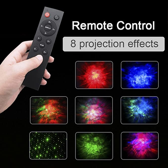 Projecteur LED Astronaute Tête Rotative Ambiance Étoilée 4