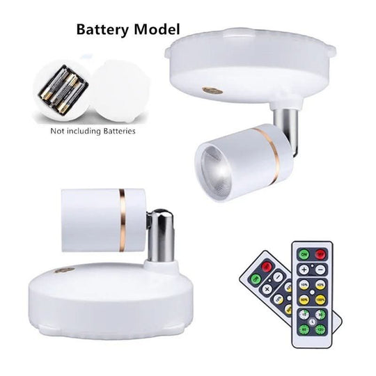Projecteur LED sans fil avec télécommande 1