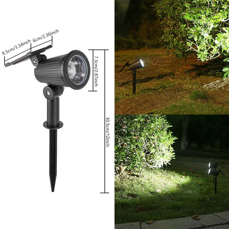 Projecteur Solaire Extérieur LED Écologique pour Jardin 0