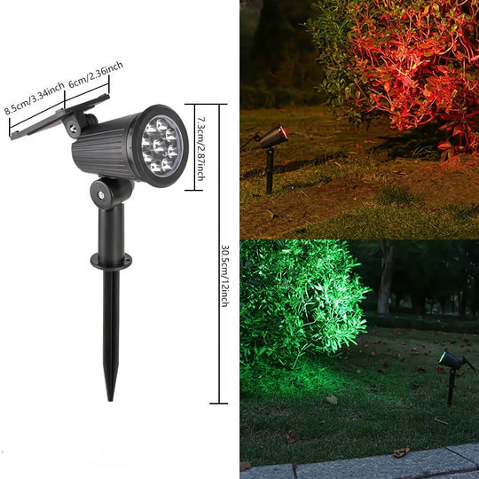 Projecteur de Jardin Solaire Multicolore 6