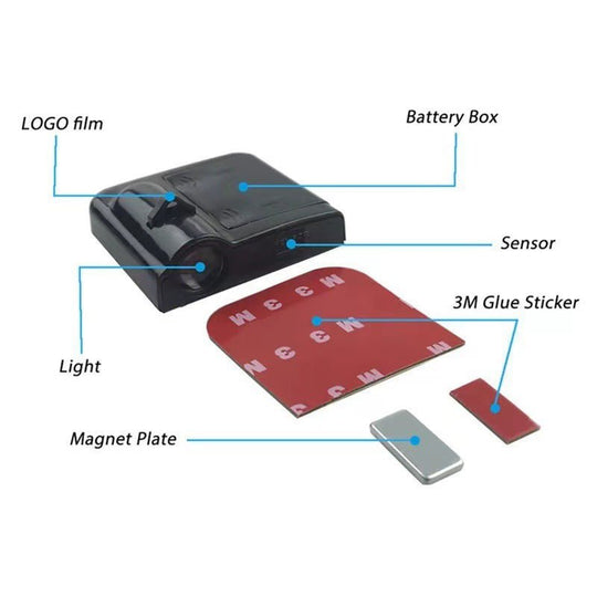 Projecteur de Logo de Porte de Voiture LED 5