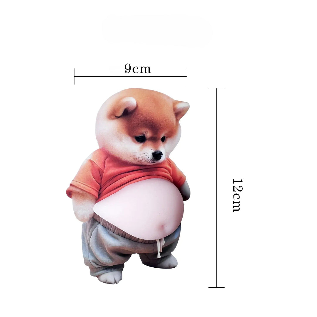 Protecteur Autocollant en Silicone Chubby Shiba Décoratif 5