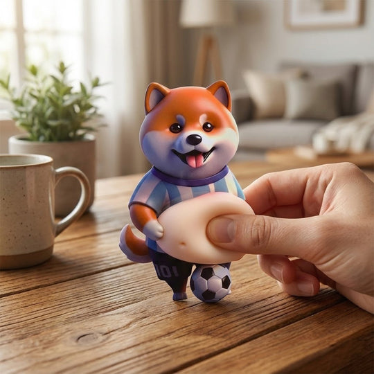 Protecteur Autocollant en Silicone Chubby Shiba Décoratif 6