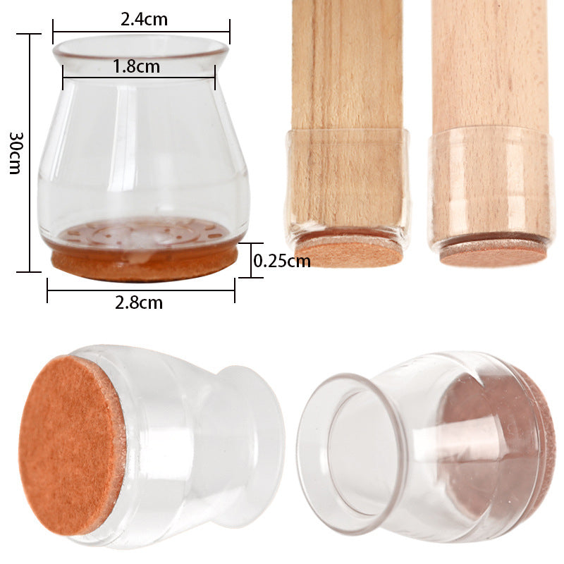 Protecteurs de Sol pour Meubles en Silicone 9