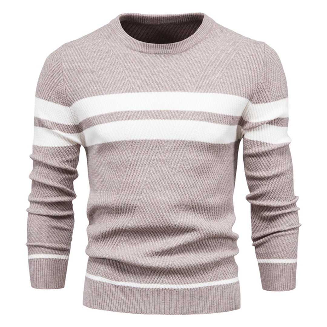 Pull Casual pour Homme en Mélange de Coton 1