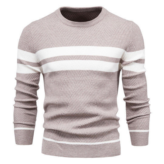 Pull Casual pour Homme en Mélange de Coton 1