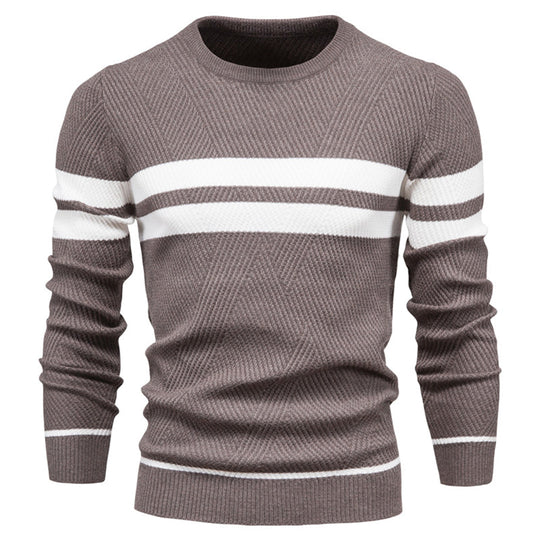 Pull Casual pour Homme en Mélange de Coton 3