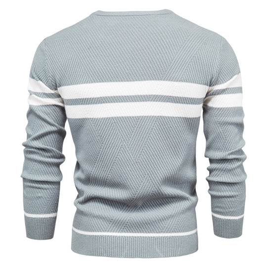 Pull Casual pour Homme en Mélange de Coton 5