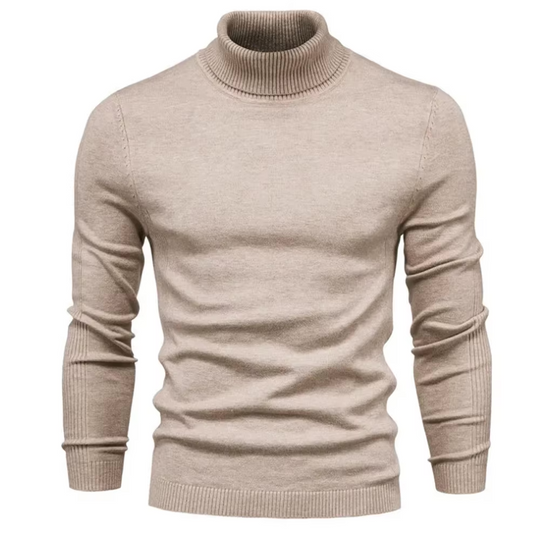 Pull Col Roulé Homme Élégant Style Intemporel 6