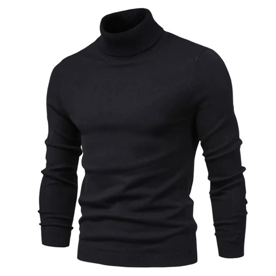 Pull Col Roulé Homme Élégant Style Intemporel 7