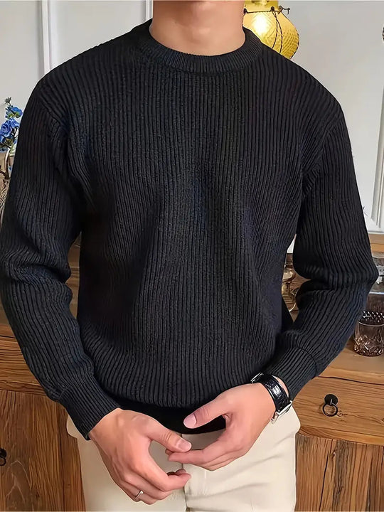 Pull Décontracté en Tricot pour Hommes 2