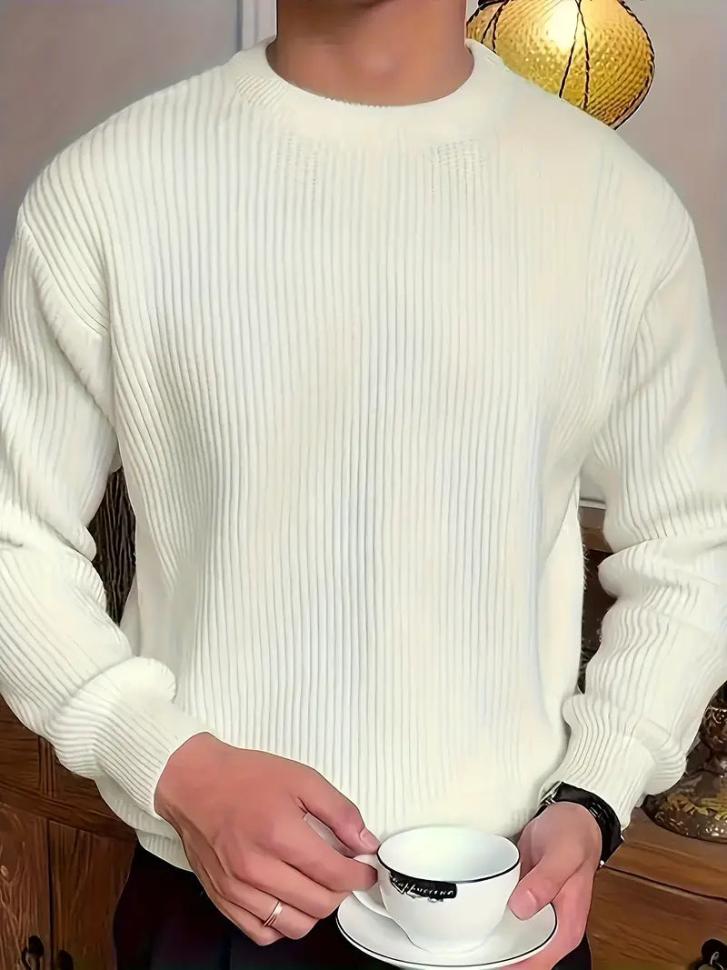 Pull Décontracté en Tricot pour Hommes 3