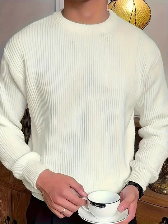Pull Décontracté en Tricot pour Hommes 3