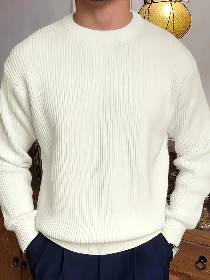 Pull Décontracté en Tricot pour Hommes 4