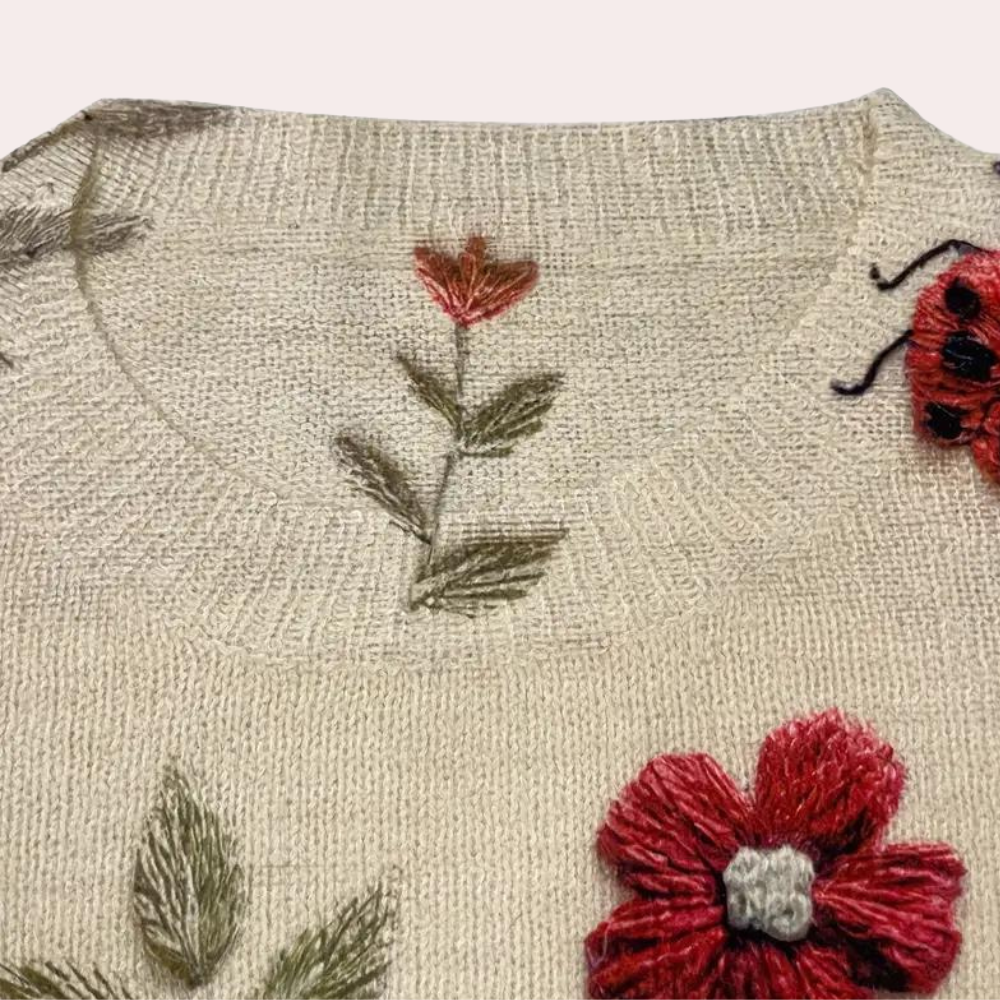 Pull Femme Amira à Motif Floral 5