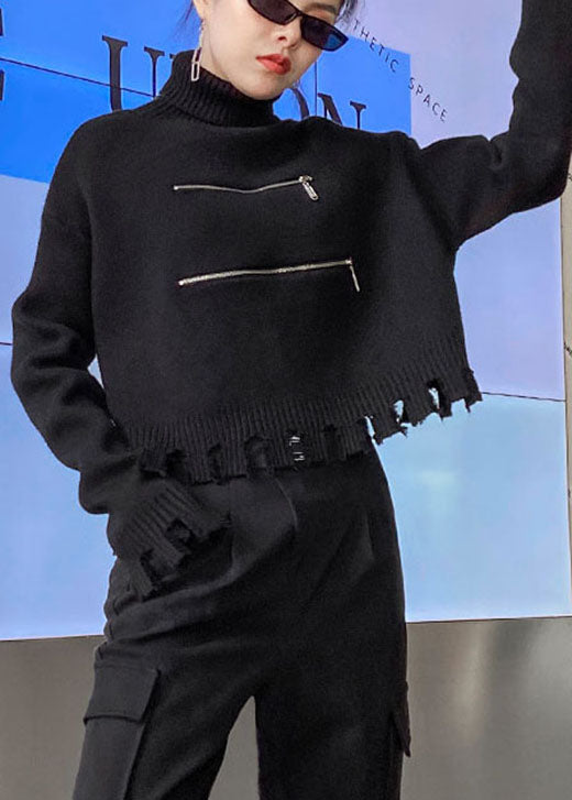 Pull Femme Chic à Fermeture Éclair 2