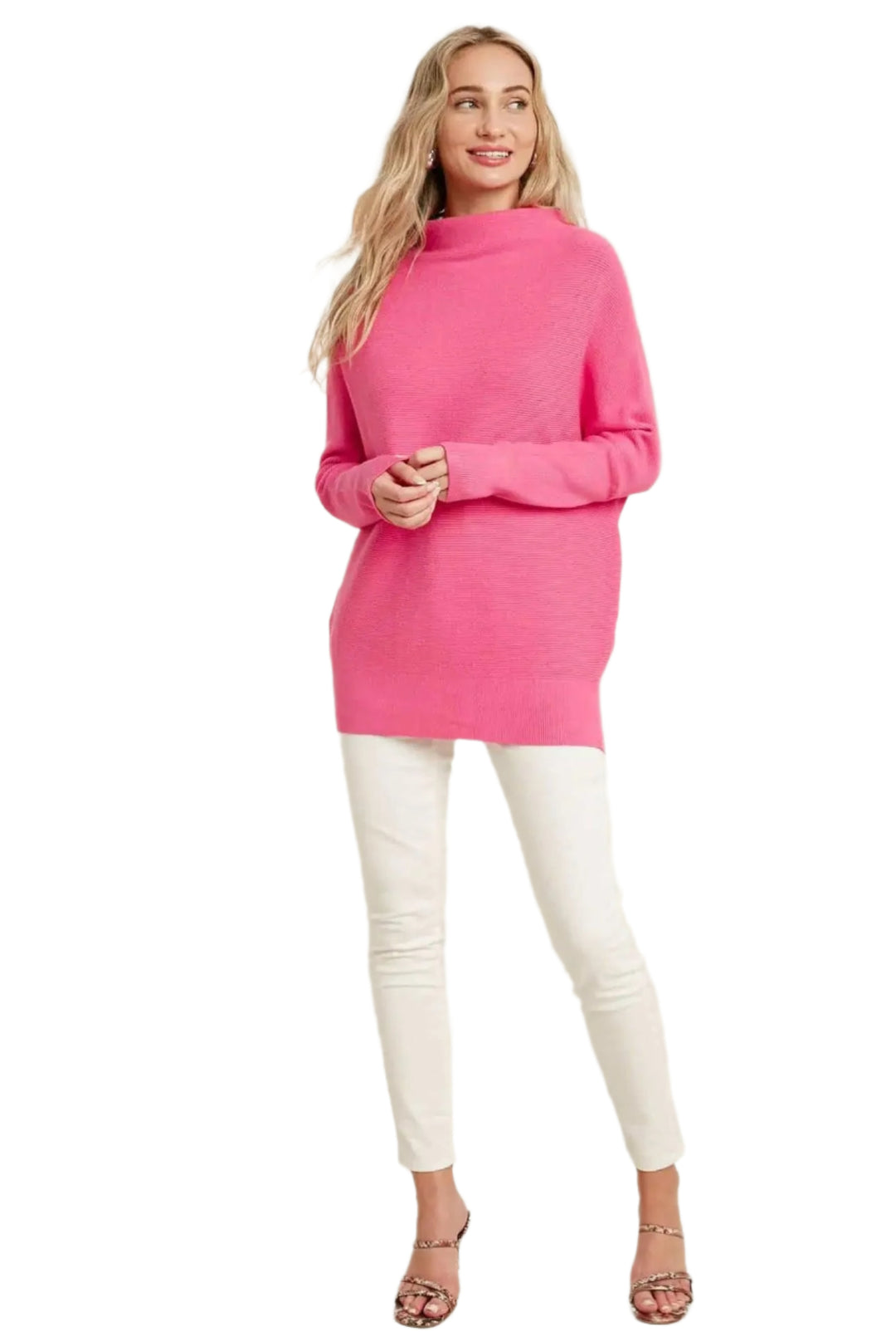 Pull Femme Col Bateau Manches Dolman Viscose 0