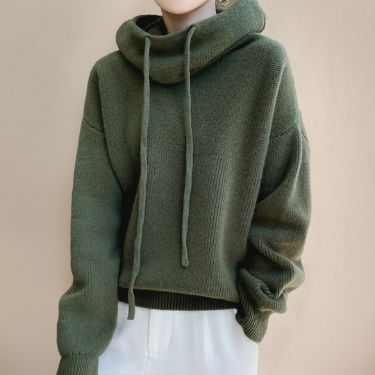 Pull Femme Col Roulé Chic 1