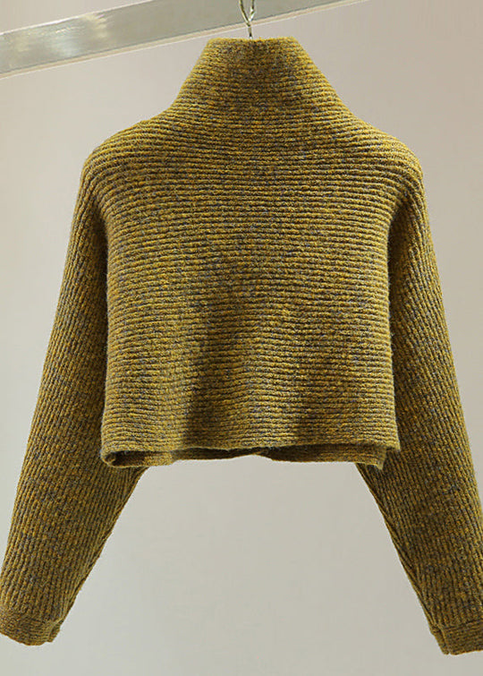Pull Femme Col Roulé Manches Chauve-Souris 3