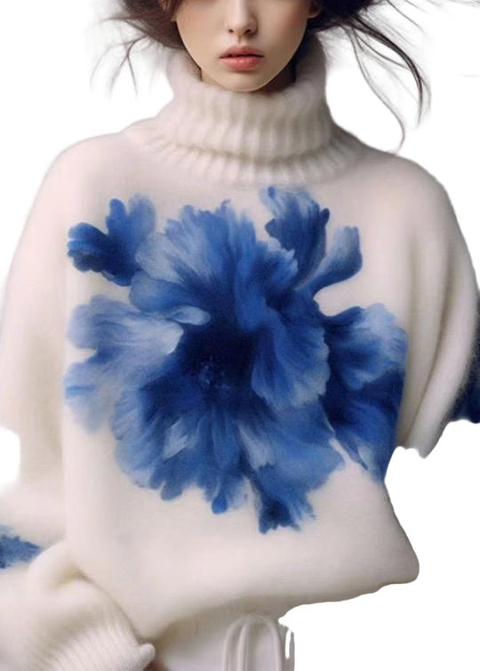 Pull Femme Col Roulé Tricoté 0