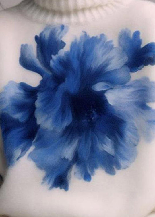 Pull Femme Col Roulé Tricoté 4